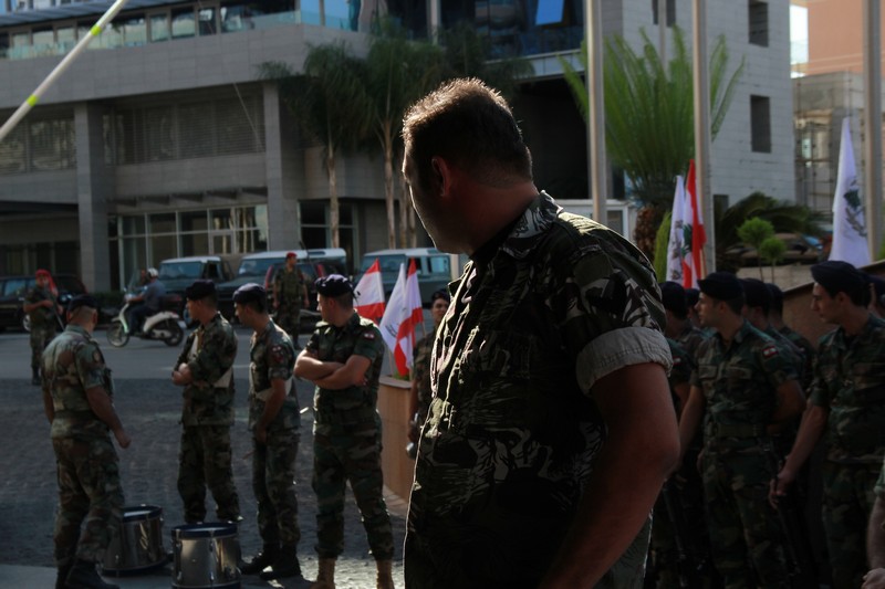 Lunch for the Casualties of Lebanese Army 